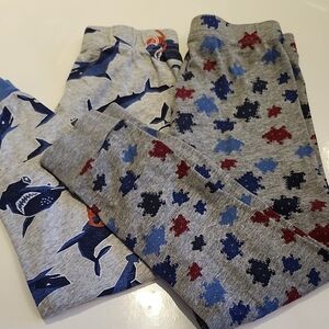 Shark and Turtle Print Pajama Pants 6years